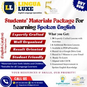 Spoken English Self-Study Package