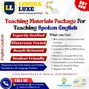 Spoken English Teaching Materials Package
